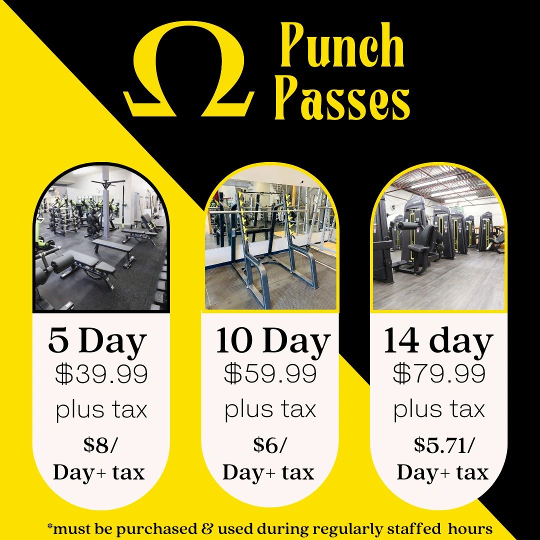 Punch Passes Omega Health + Fitness